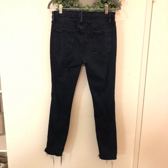 FRAME “le skinny de Jeanne” stagger hem jeans - Picture 5 of 13